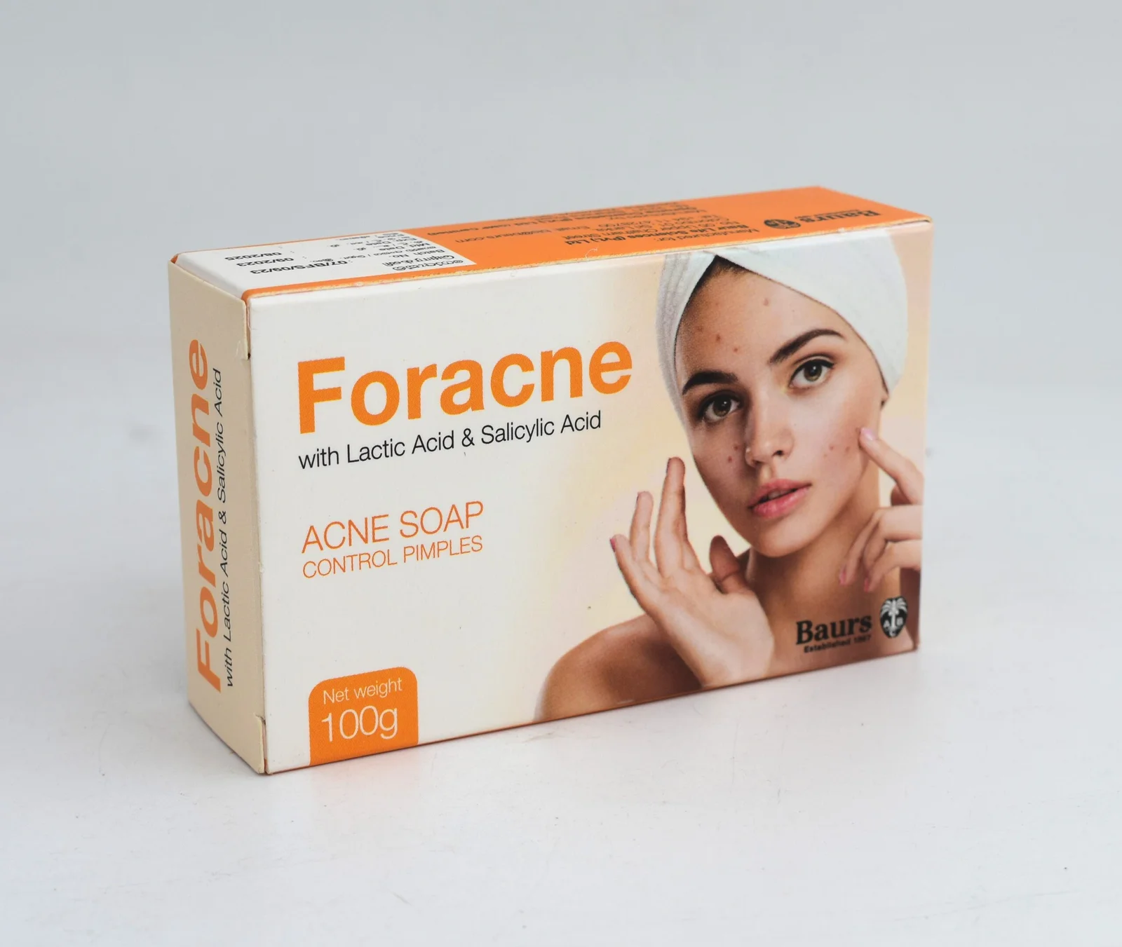 FORACNE ACNE SOAP 100G
